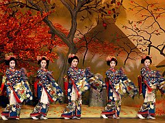 Kitano Odori, Kamishichigen Kaburenjo Hall, Kyoto, Japan